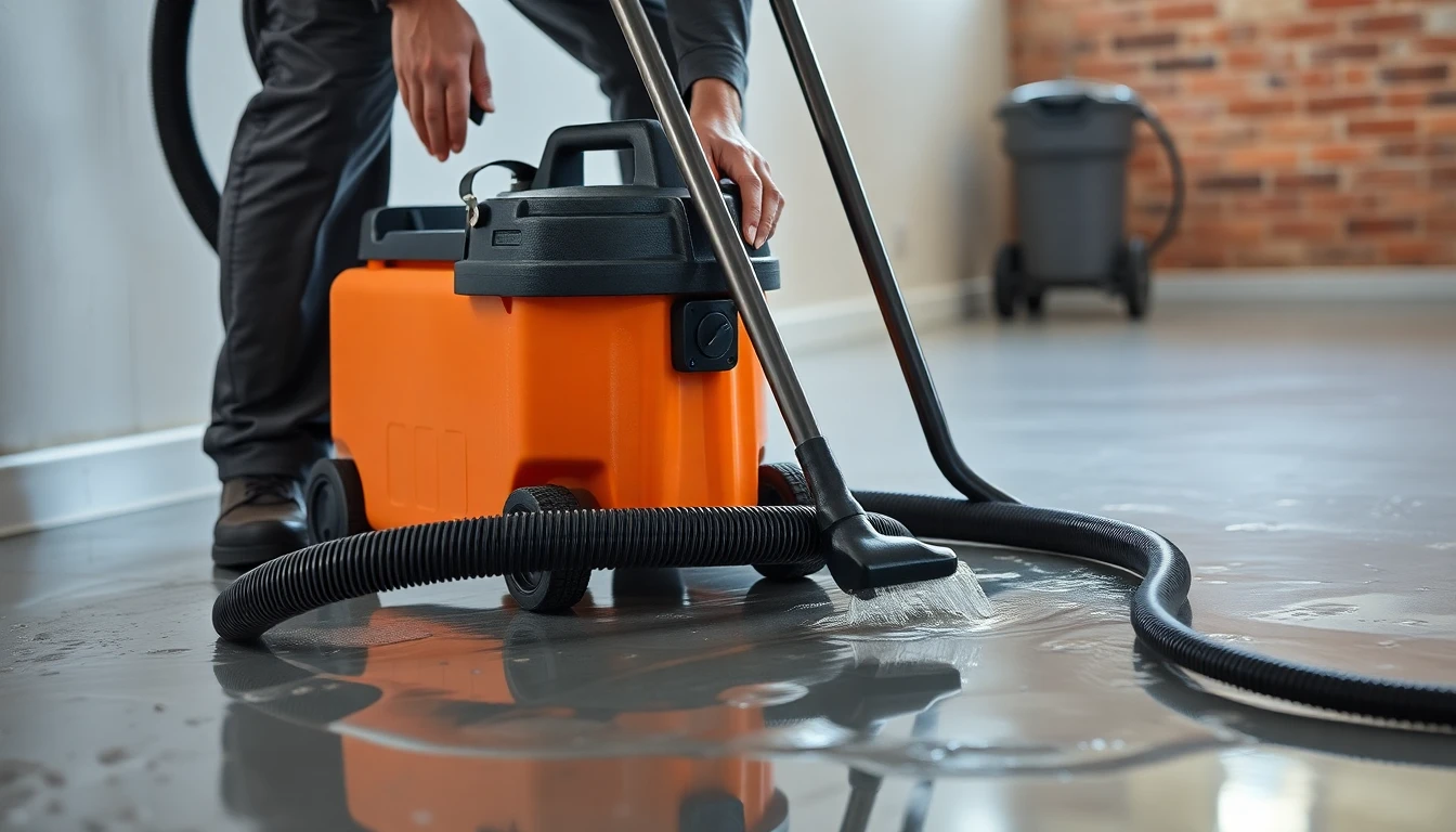 Basement Water Removal